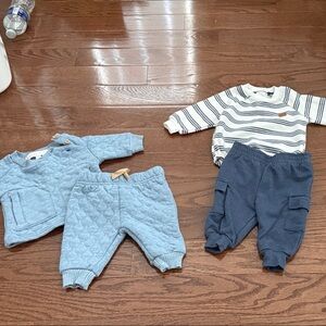 Rachel Zoe Blue and White Kids Matching Sets
